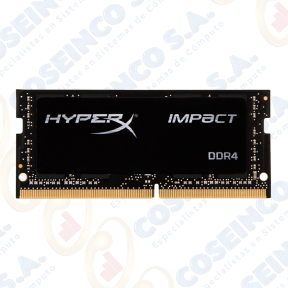 Memoria SODIMM Kingston Hyper Impact, 16GB, DDR4 3200 MHz, PC4-25600, CL20, 1.2V / KF432S20IB/16
