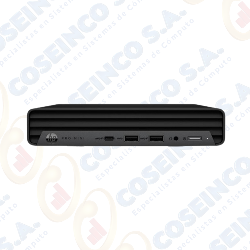 Computadora HP Pro Mini 400 G9, Core i5-14500T 1.70 / 4.80GHz, 16GB (2x8GB) DDR5-4800MHz / A1MT7LA#ABM