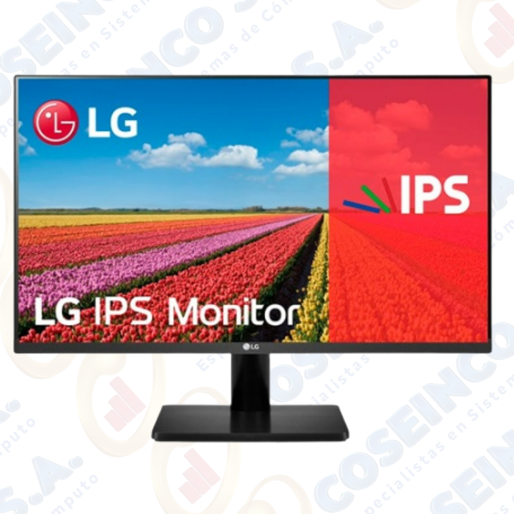Monitor LG 24MS500-B 23.8" FHD IPS (1920x1080), HDMI x2 / Headphones-Out x1 / 24MS500