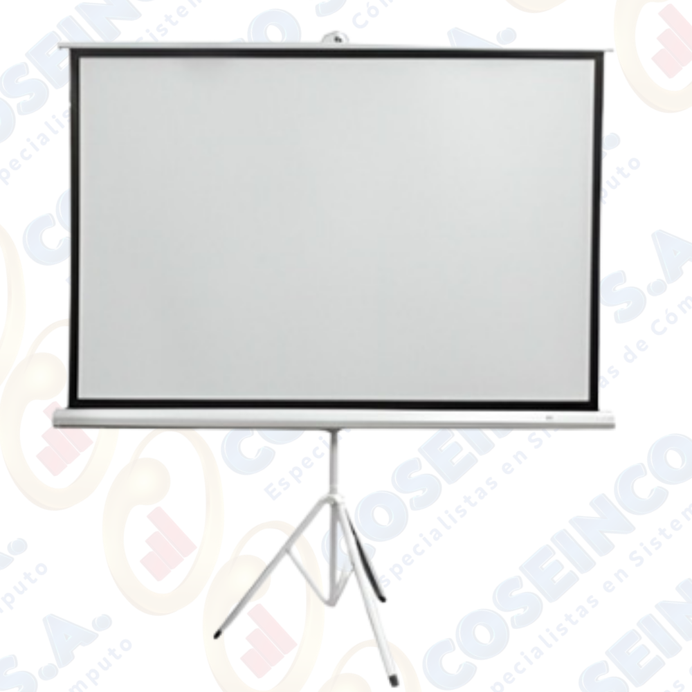 Ecran con Tripode TEROS TE-9063W, 1.56 x 1.17 metros, 4:3 (80"), blanco mate / TE-9063W