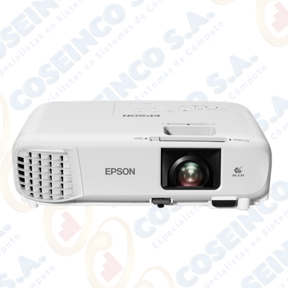 Proyector Epson PowerLite X49, 3600 Lúmenes, 1024x768, XGA, Parlante Monoaural: 5W x 1 / V11H982020