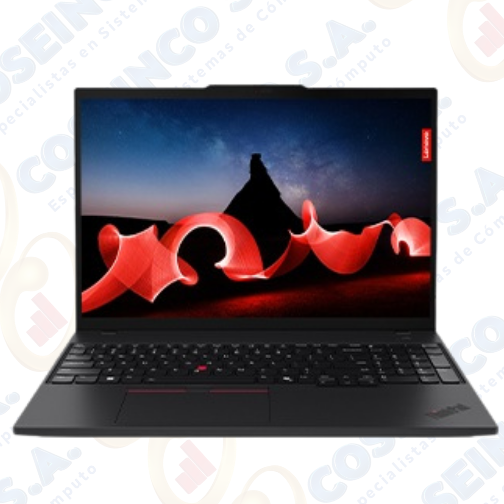 Notebook Lenovo ThinkPad T16 Gen 3 16" WUXGA IPS, Core Ultra 7 155U hasta 4.8GHz 16GB DDR5 / 21MQ000YLM