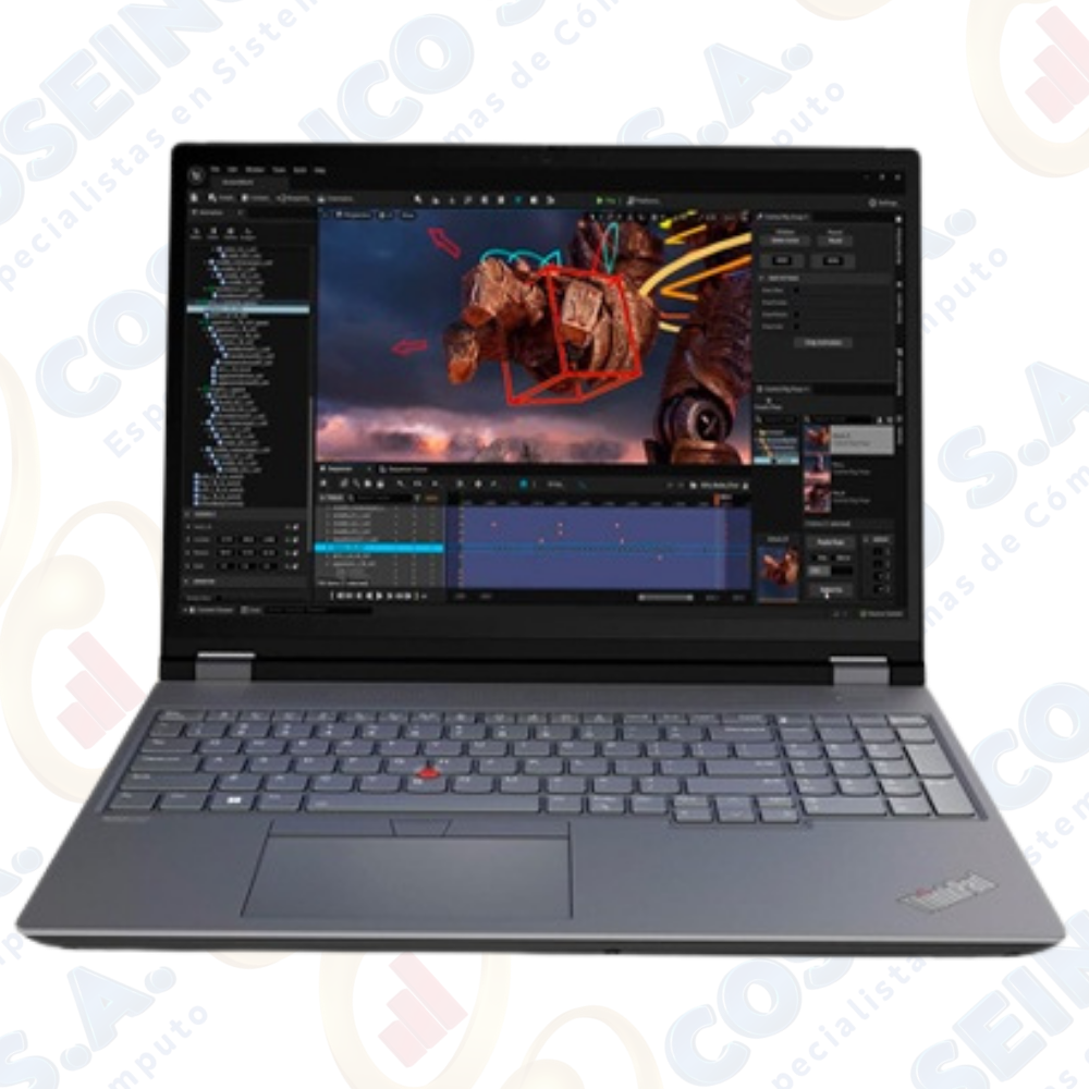 Notebook Lenovo ThinkPad P16 Gen 2 16" WUXGA IPS Core i9-13980HX 2.2/5.6GHz 32GB DDR5-5600 / 21FB000KLM