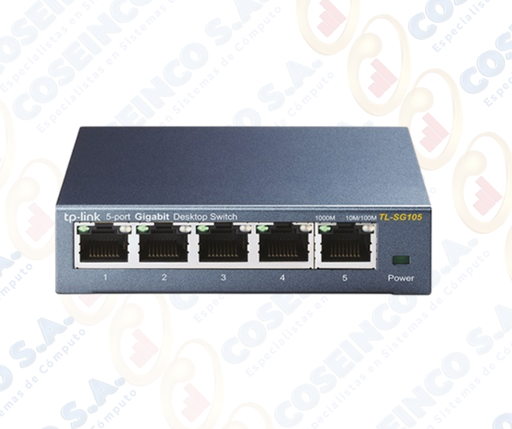 Switch TP-LINK GBE 5-Port Gigabit TL-SG105