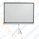 Ecran con Tripode TEROS TE-9063W, 1.56 x 1.17 metros, 4:3 (80"), blanco mate / TE-9063W