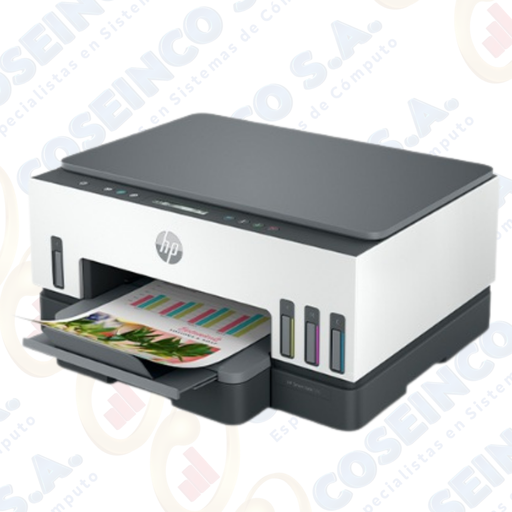 [387225] Multifuncional de tinta HP Smart Tank 720, Impresión/Escaneo/Copia/Wi-Fi/Bluetooth LE / 6UU46A#AKY