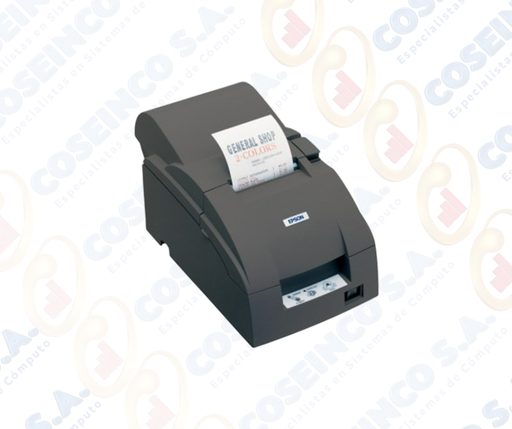 [158087] Impresora de matriz de puntos de impacto Epson TM-U220, Interfaz: USB (modelo estandar) / C31C513A8901 Color Negro ( En Stock) Color Blanco ( Sin Stock)