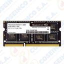 Memoria TeamGroup, 8GB, DDR3L, SODIMM, 1600MHz, CL11-11-11-28, 1.35V / TED3L8G1600C11-S01