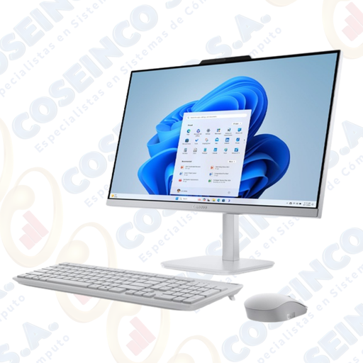 [468584] All-in-One Lenovo A100, 23.8" FHD IPS, Celeron N100 hasta 3.4GHz, 8GB DDR4-3200 (SO-DIMM) / F0J6000CLD